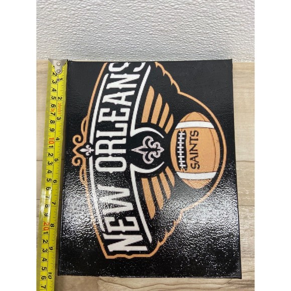 NFL New Orleans Saints Painting Logo Sign Wall Decor - Picture 4 of 4